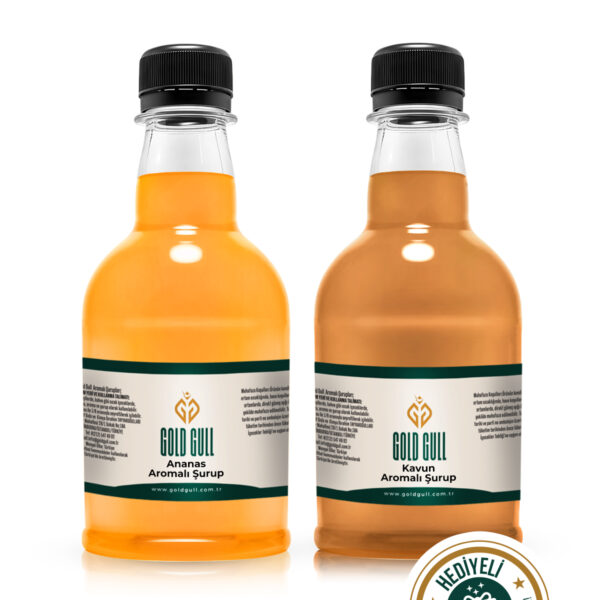 Ananas & Kavun Aromalı Kahve & Meyve Şurubu 2 X 300 ml
