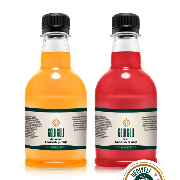 Ananas & Nar Aromalı Kahve & Meyve Şurubu 2 X 300 ml