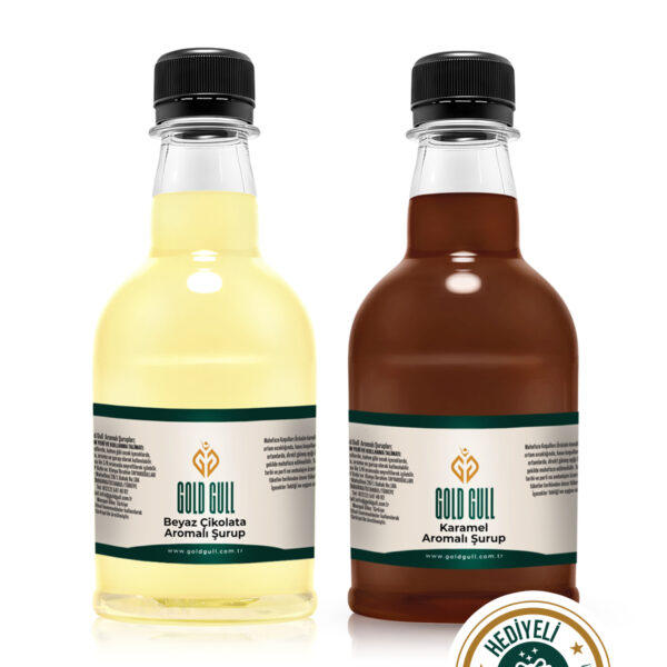 Beyaz Çikolata & Karamel Aromalı Kahve & Meyve Şurubu 2 X 300 ml