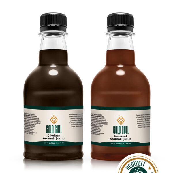 Çikolata & Karamel Aromalı Kahve & Meyve Şurubu 2 X 300 Ml.