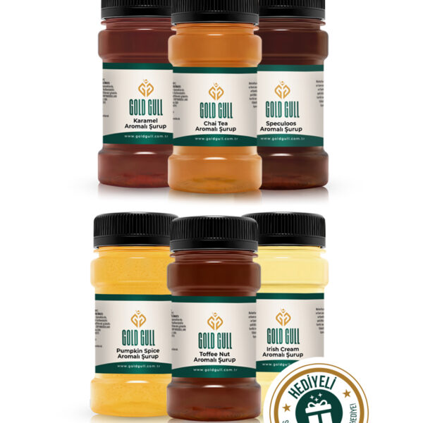 Gurme Kahve Serisi 6 X 80 Ml. ( Toffeenut, Pumpkin S., Speculoos, Chai Tea, Irish C., Karamel)