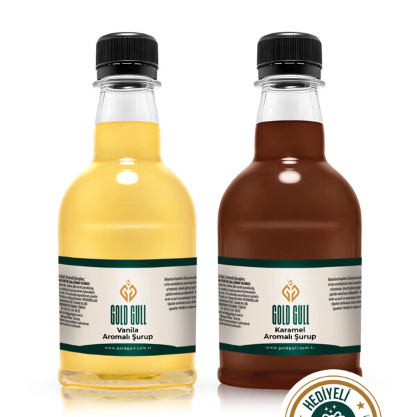 Vanilya & Karamel Aromalı Kahve & Meyve Şurubu 2 X 300 Ml.
