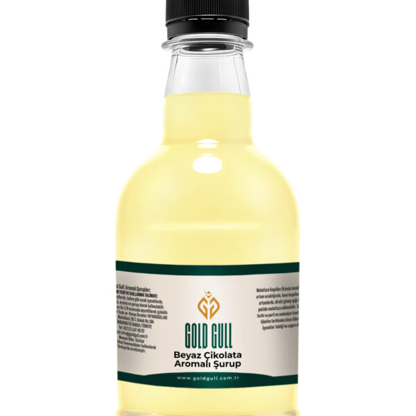 Beyaz Çikolata Aromalı Kahve Ve Meyve Şurubu 300 Ml.