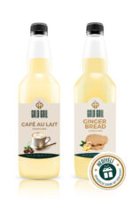 Cafe Au Lait & Ginger Bread Aromalı Kahve & Meyve Şurubu 2 x 700 ml.