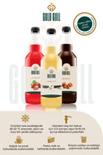Ananas, Çilek & Muz Aromalı Kahve & Meyve Şurupları 3 X 80 Ml. - Görsel 2