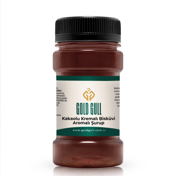 Kremalı Kakaolu Bisküvi Aromalı Kahve & Meyve Şurubu 80 ml.