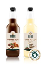 Toffee Nut & Cafe Au Lait Aromalı Kahve & Meyve Şurubu 2 x 700 ml.